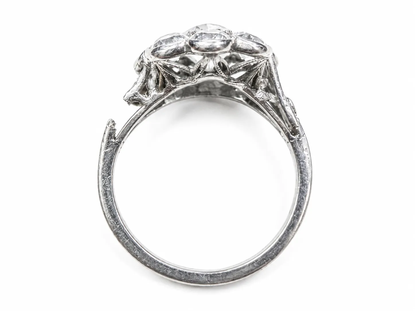 Ring before laser weld repair