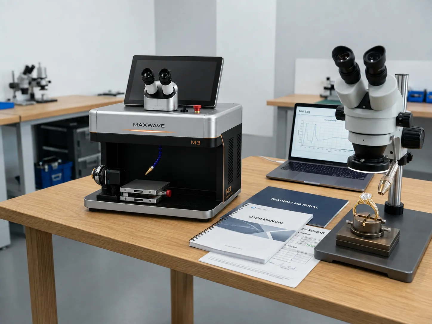 Laser welding machine program interface
