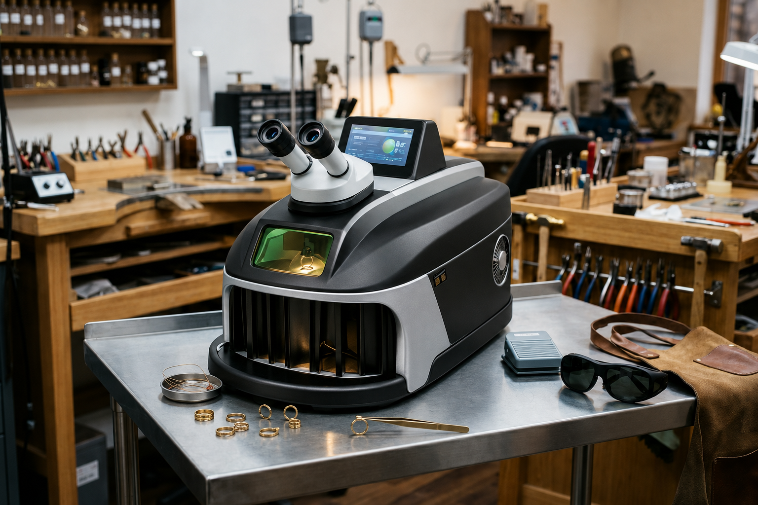 NOVA premium compact jewelry laser welder machine