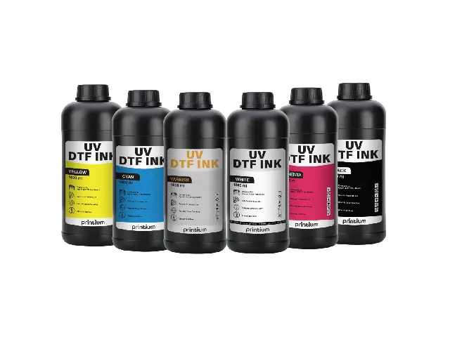 UV ink cartridges and cleaning liquids for wall printers