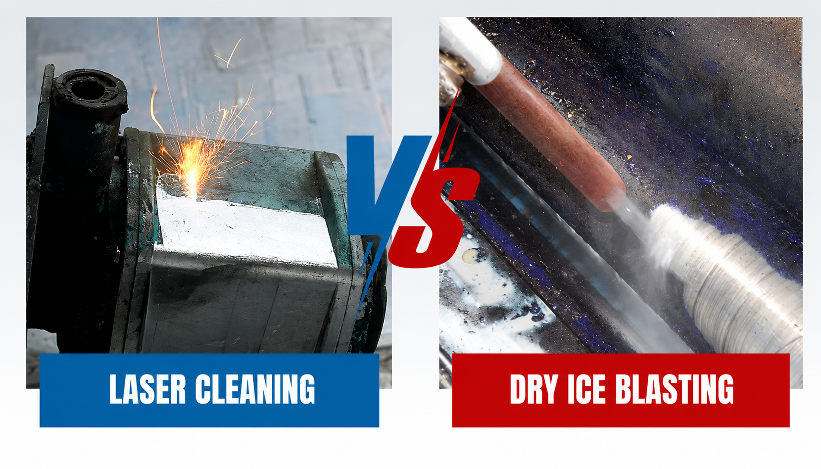 Laser Cleaning Vs Dry Ice Blasting: Which Is Better?