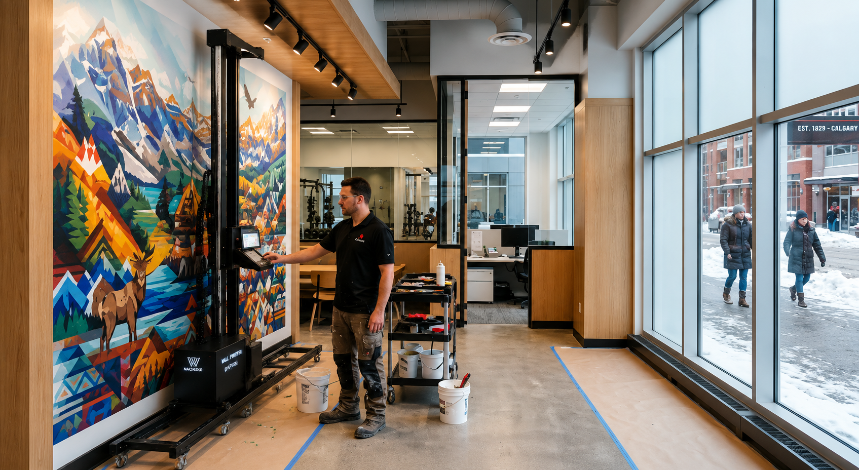 Starting a Wall Printing Business in Canada (2025 Guide)