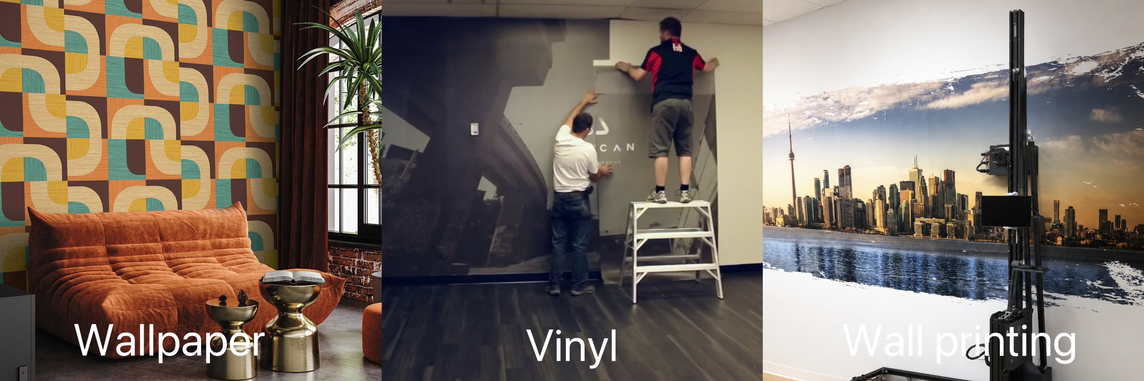 Wallpaper vs Vinyl vs Direct Wall Printing: Which Wins?
