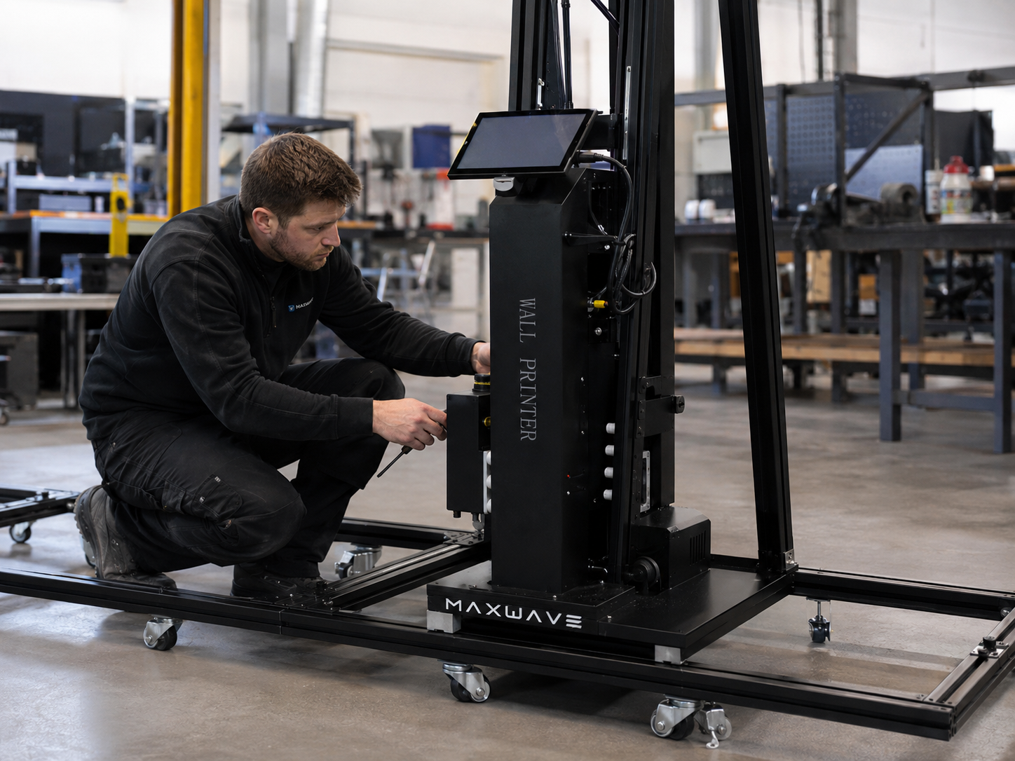 Print head calibration station