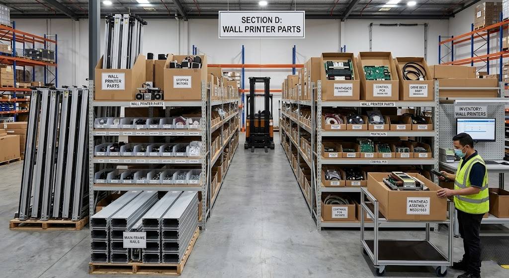 Spare Parts Inventory Guide for Wall Printer Operators