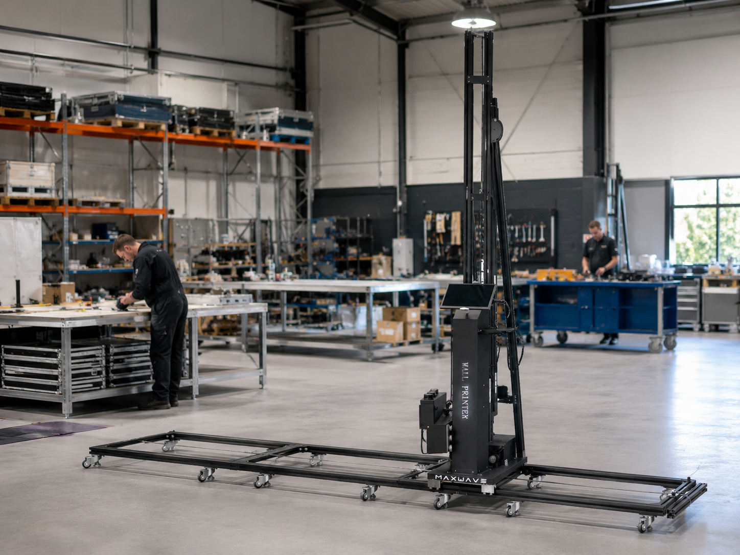 Crate packaging line