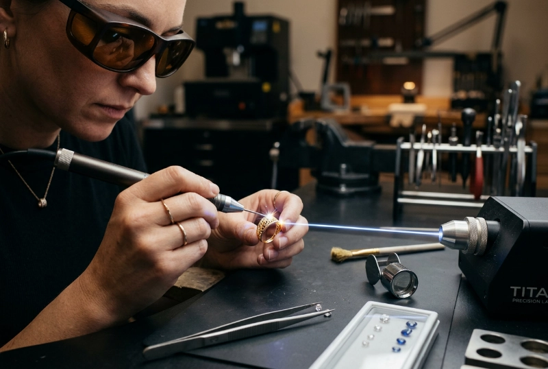 Precision jewelry repair
