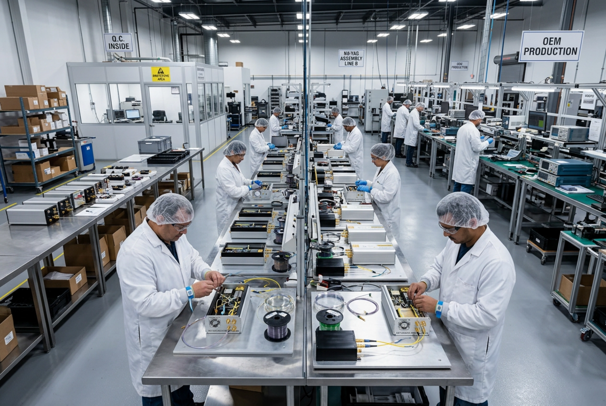 Factory-direct OEM laser source production for private-label partners